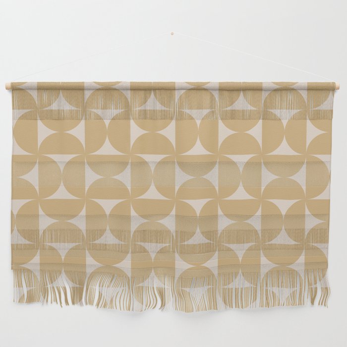 Patterned Geometric Shapes CII Wall Hanging