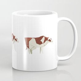 Origami Cow Coffee Mug