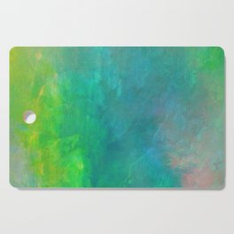 Turquoise blue and green Cutting Board