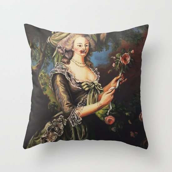 Wanna Do Bad Things Throw Pillow