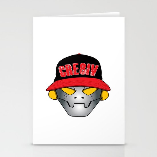 Creative Robot Stationery Cards