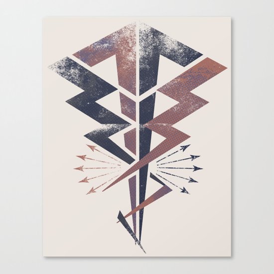 Lightning Bolt Canvas Print