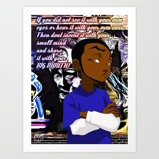 Sharing is not always Caring Art Print