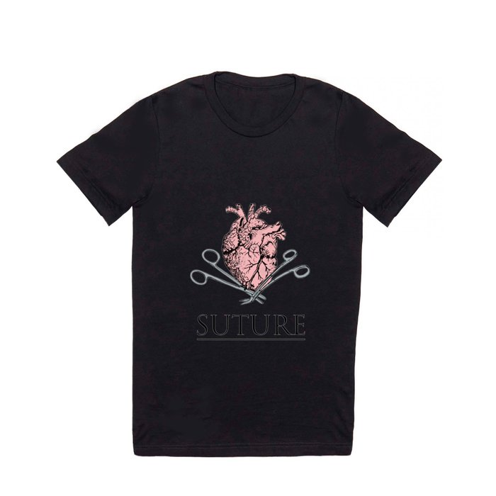 Suture Heart T Shirt