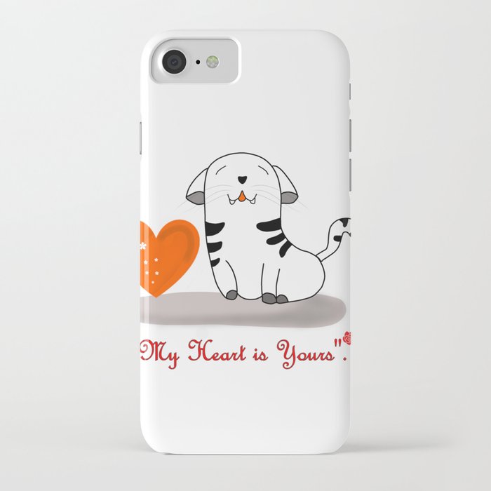 My Heart is Yours". iPhone Case