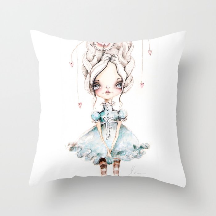 Alice Twisted Throw Pillow