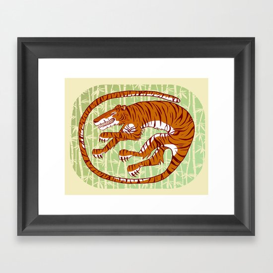 Tiger Framed Art Print