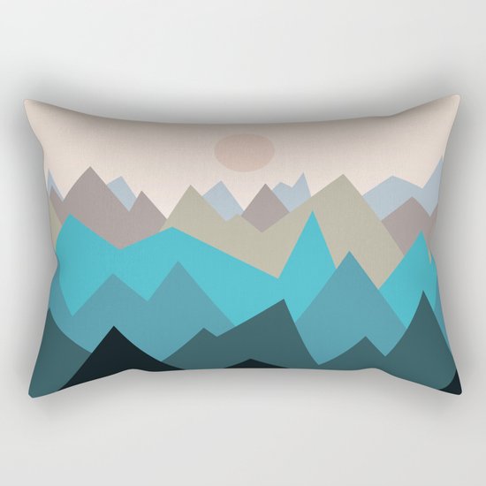 Landscape NC 05 Rectangular Pillow