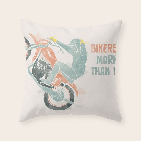 more fun Throw Pillow
