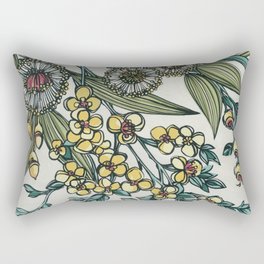 Australian Native Floral Rectangular Pillow
