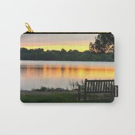 A restful place Carry-All Pouch | Relax, Contemplate, Photo, Peacefulplace, Grass, View, Nature, Path, Peaceful, Park 
