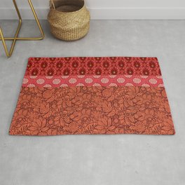 red power Area & Throw Rug