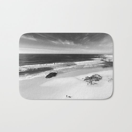 the surfer Bath Mat