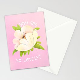 you are so lovely Stationery Cards