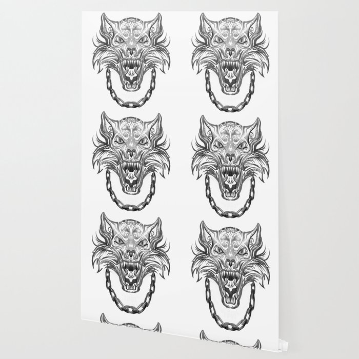 Norse Wolf Monster Fenrir Wallpaper By Desha001 Society6 See more of fenrir『norse king of monster』 on facebook. norse wolf monster fenrir wallpaper by desha001