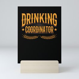 Drinking Coordinator Mini Art Print
