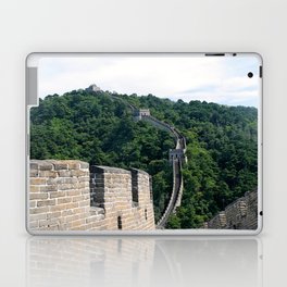 China Photography - Great Wall Of China Stretching Through Miles Of Forest Laptop Skin