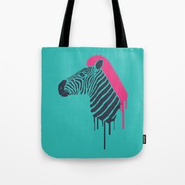 Zebra's Not Dead II Tote Bag
