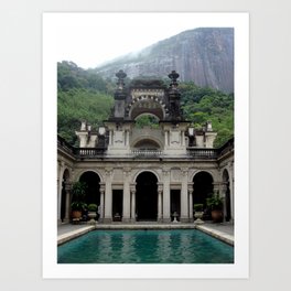 Parque Lage | Rio de Janeiro Art Print