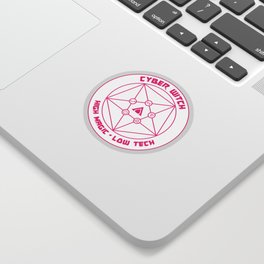Cyber Witch Sticker