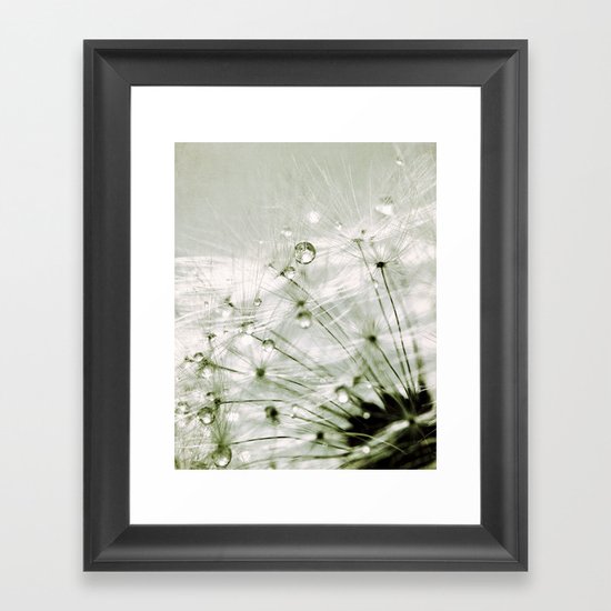 droplets Framed Art Print