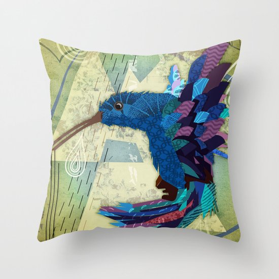 Hummingbird Throw Pillow