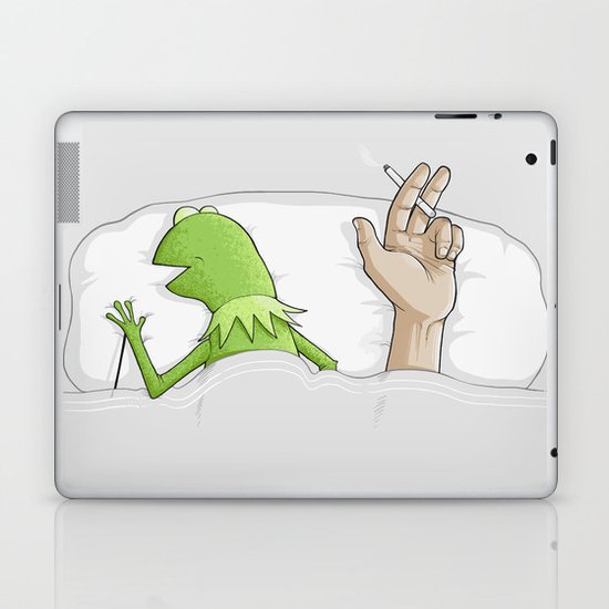 Crazy night Laptop & iPad Skin