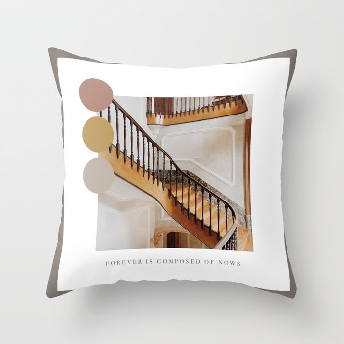 Forever is Composed of Nows_VII Throw Pillow