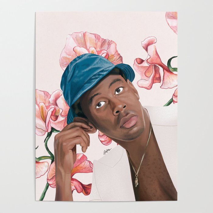 Tyler The Creator Rapper' Poster by Philiphs Scolary
