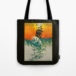 House Beautiful January 1925 Tote Bag