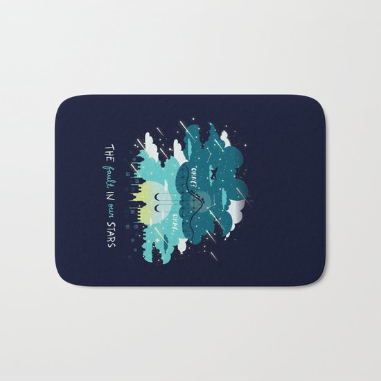 Stars and Constellations Bath Mat
