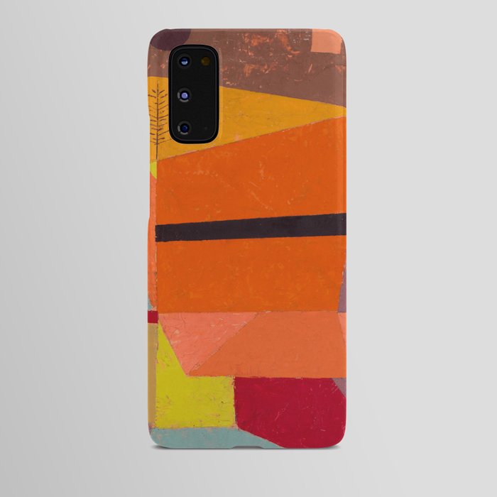 vintage countryside art Android Case