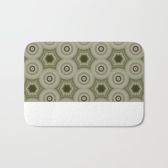 Fractal Cogs n Wheels in CMR02 Bath Mat