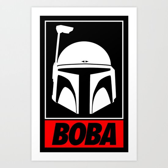 Defy-Boba Art Print