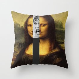 Doubles - Mona + Janet Throw Pillow