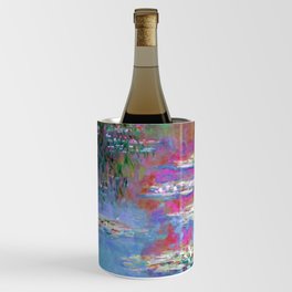 Water Lillies - Claude Monet (plastic pink) Wine Chiller