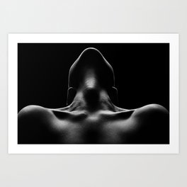 Nude woman bodyscape 63 Art Print