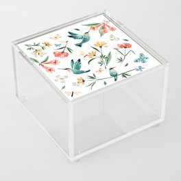 Hummingbirds Acrylic Box