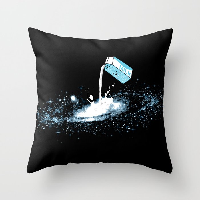 The Milky Way Throw Pillow