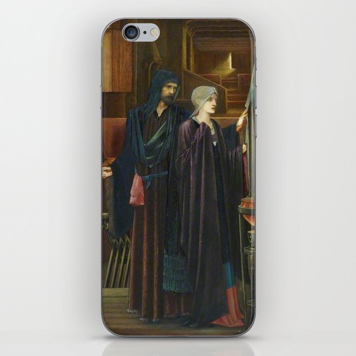  The Wizard - Edward Burne-Jones iPhone Skin