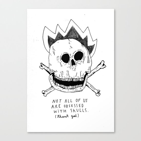GETTING RID OF PUNK-ROCK MYTHS #1 Canvas Print