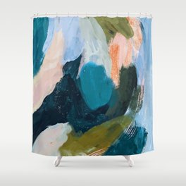 Joy In The Waiting | Abstract Shower Curtain