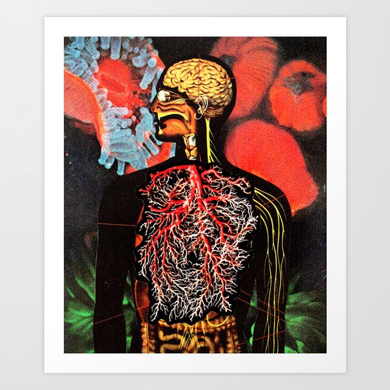 A Tangled Heart Is Never At Peace Art Print