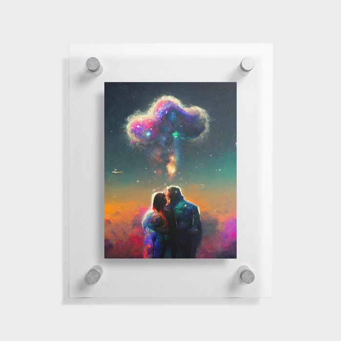 Colorful visions. Floating Acrylic Print