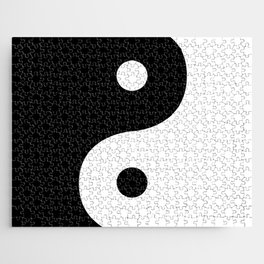 Yin And Yang Sides Jigsaw Puzzle