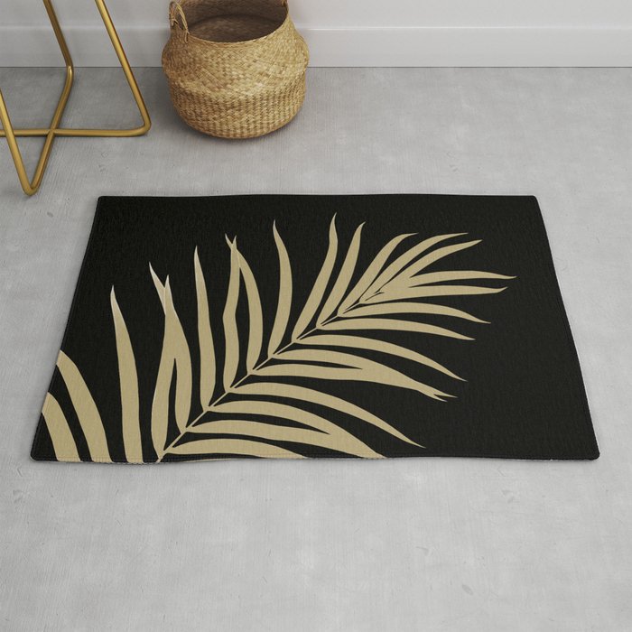 Tropical Palm Leaf #4 #botanical #decor #art #society6 Rug