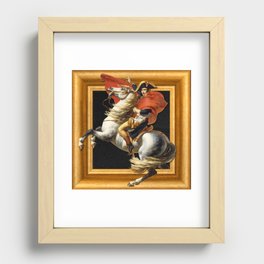 Conquer Recessed Framed Print