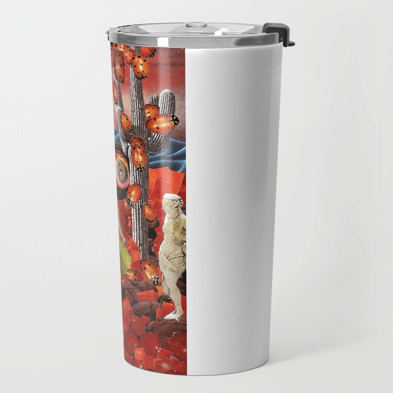 More Skin With Milk Mouth Travel Mug By Kentopham Society6