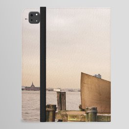 Cloudy Day at the Pier | Travel Photography | New York City iPad Folio Case