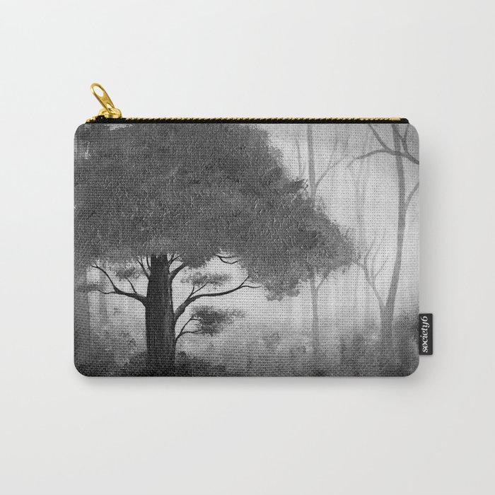 The Dark Forest (B&W) Carry-All Pouch